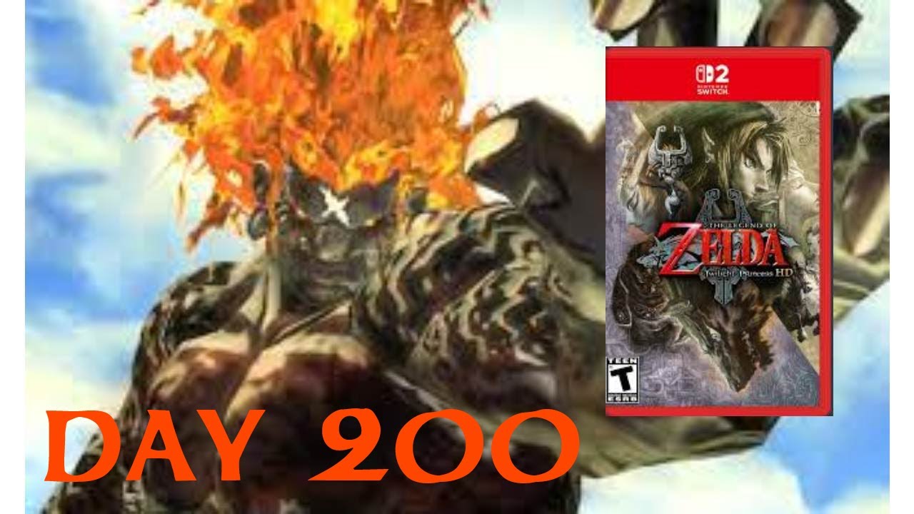 Beating Demise Everyday Until Twilight Princess Comes Out On Switch 2 | Day 200 | Shieldless