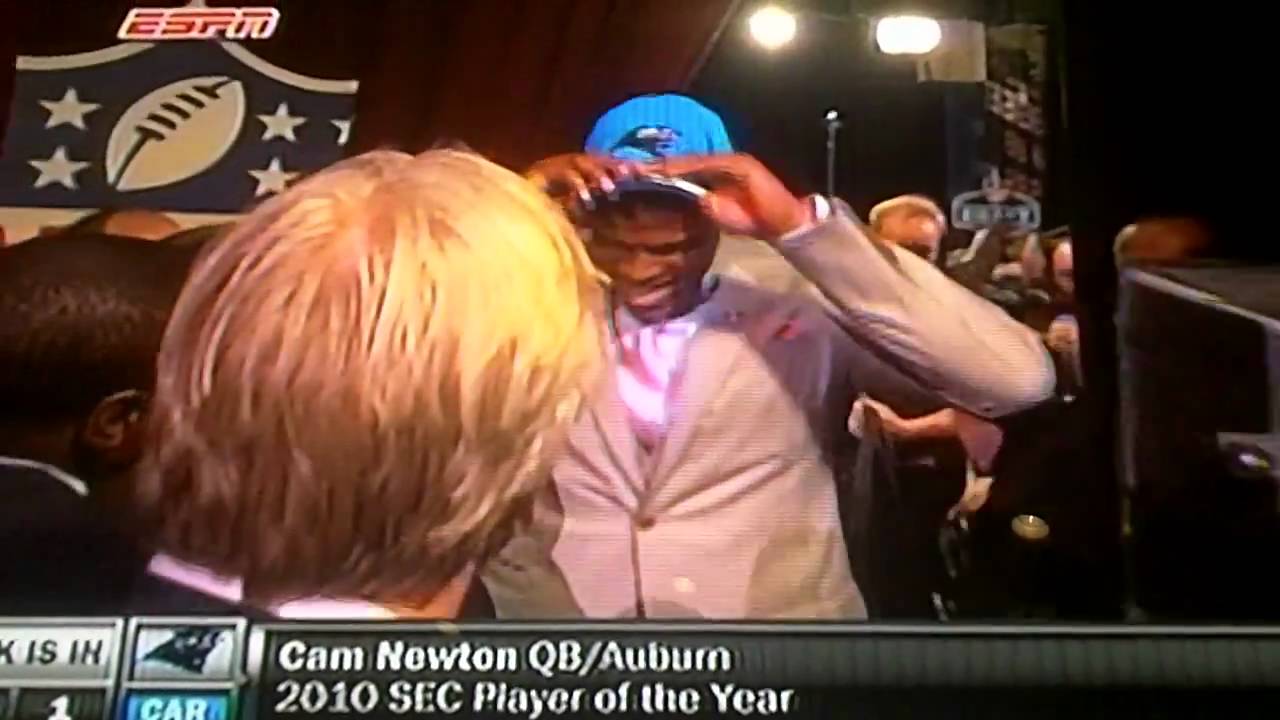 Cam Newton 2011 NFL Draft 1st Overall Pick (HD)