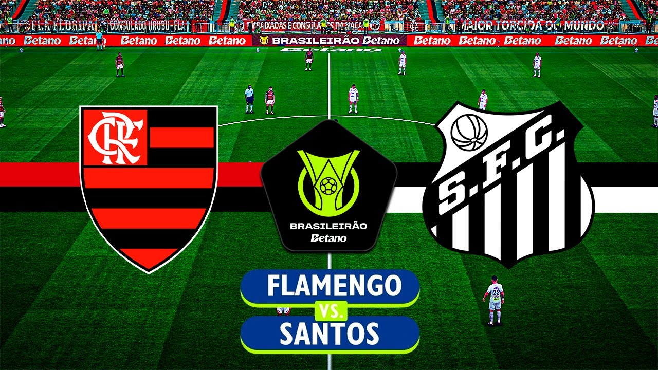 Flamengo x Santos (09/11/2025) Brasileirão 2025 - eFootball 2026