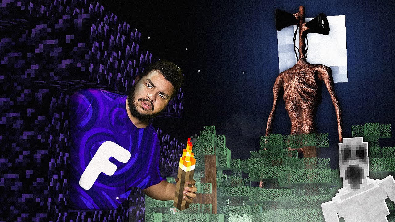 VOCÊ CONSEGUE SOBREVIVER AO SIREN HEAD NO MINECRAFT EM 2025?