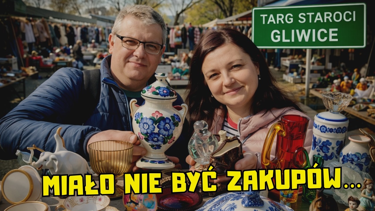 TARG STAROCI GLIWICE SPACER Z NAMI. KUPILIŚMY PIĘKNE PRZEDMIOTY ZA NIEWIELE #vintage #antyki