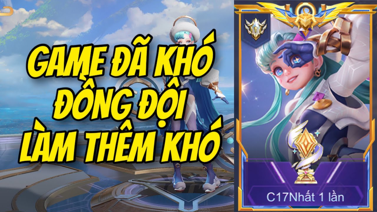 LEO CHIẾN TƯỚNG CÙNG TEERI | GAME ĐÃ KHÓ VỚI TEERI, ĐỒNG ĐỘI LÀM THÊM KHÓ