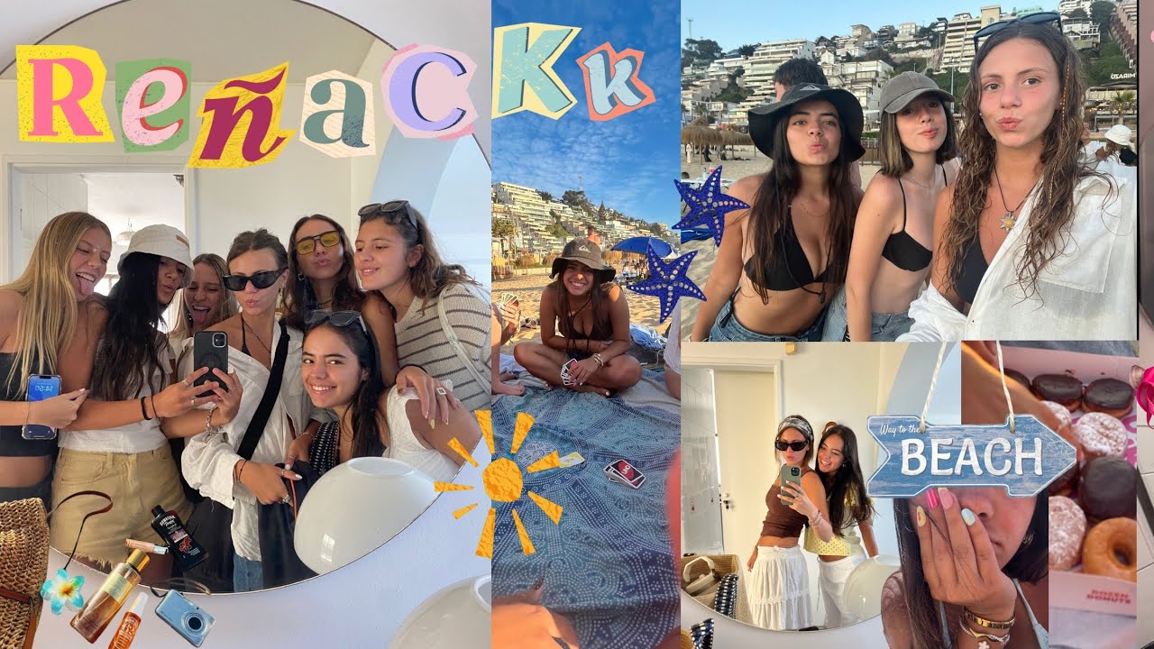 PRIMEROS DÍAS EN REÑACAA vlog #1 depto tour + amigos + muchaaa playa y comida 🌊☀️🐚