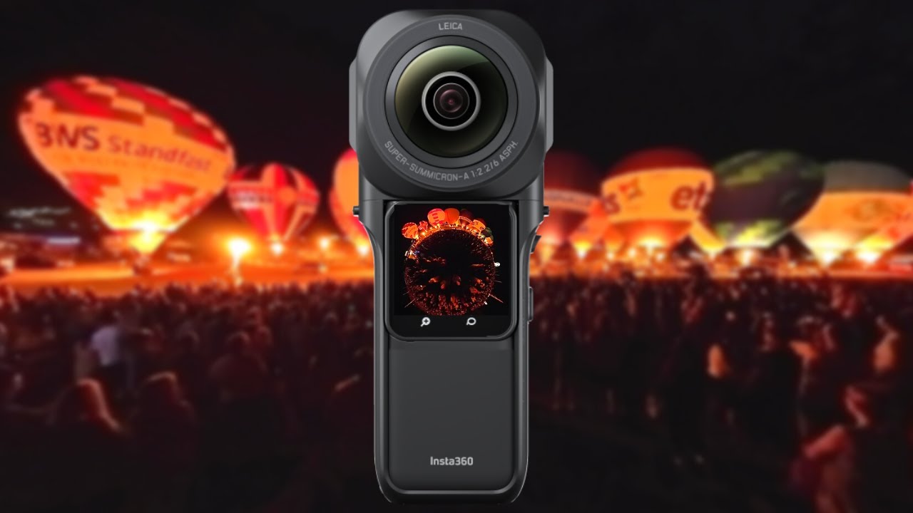 Насадки для Insta360 One RS 1 дюйм, 360 градусов, для начинающих