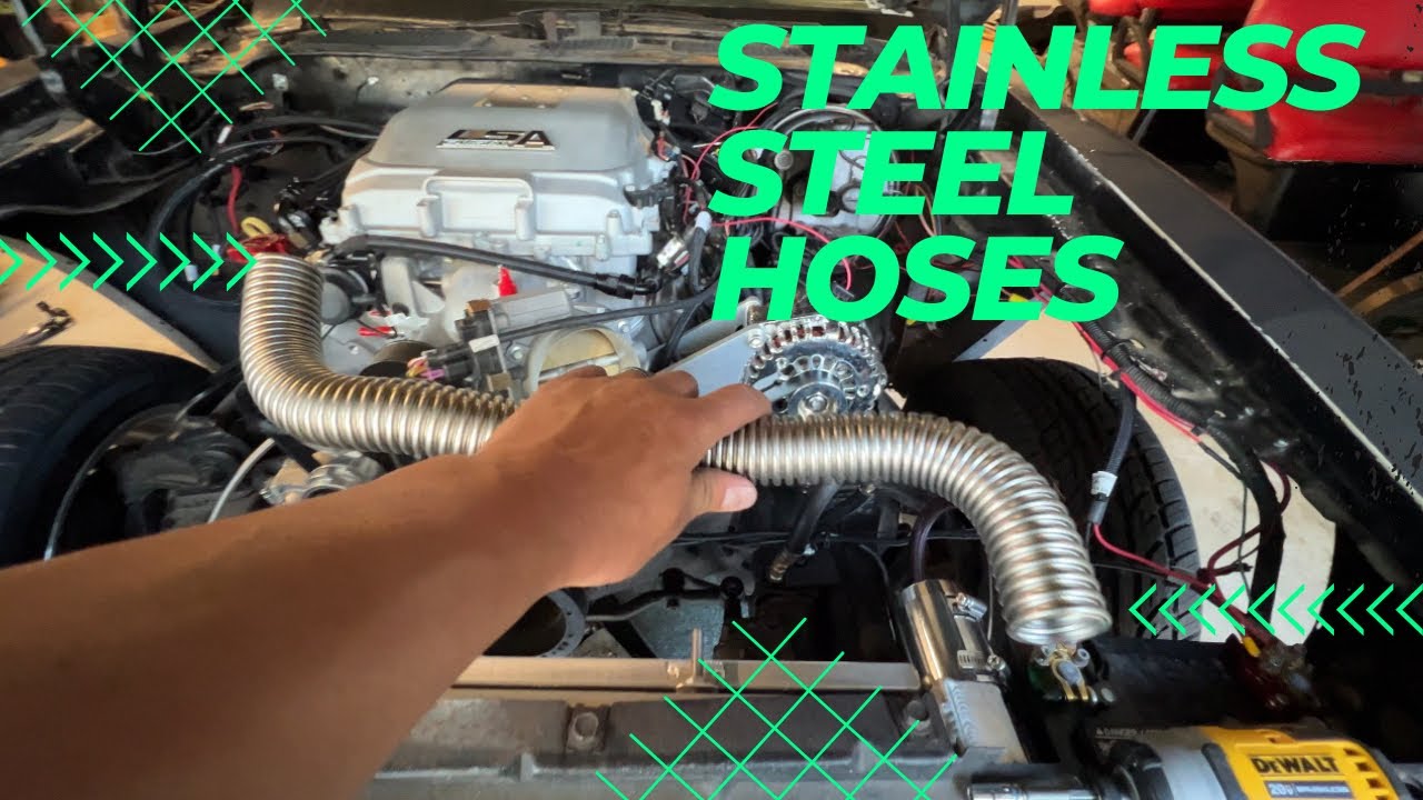 1978 Trans Am RESTOMOD Stainless Steel Coolant Hoses !!￼ ARE they worth it ? Do they Leak ? VGG Like