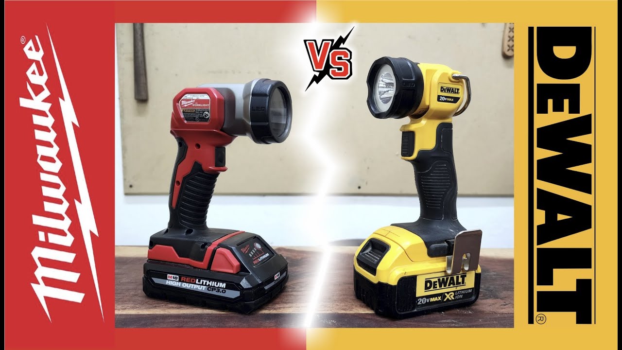 Linternas a Batería | Cual Elegir?  | Dewalt dcl040 vs Milwauke 2735-20