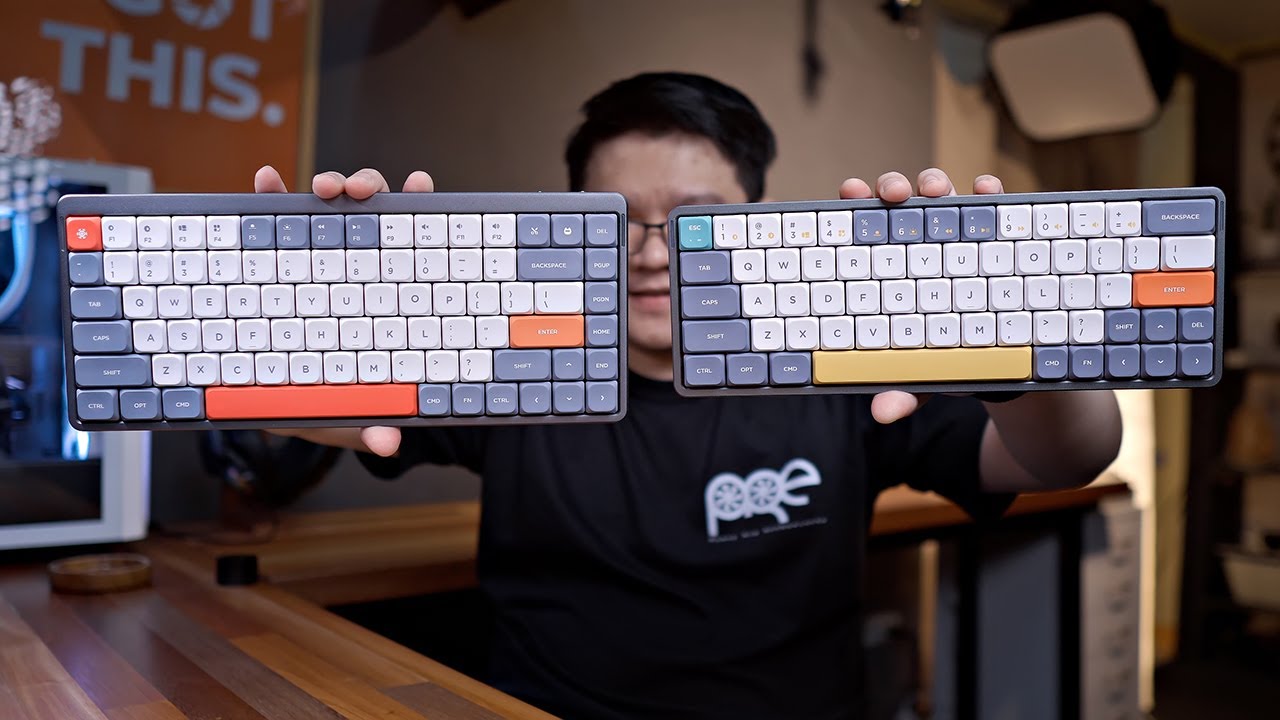 NuPhy Air60 Review VS Air75 - The BEST Low Profile Keyboard!