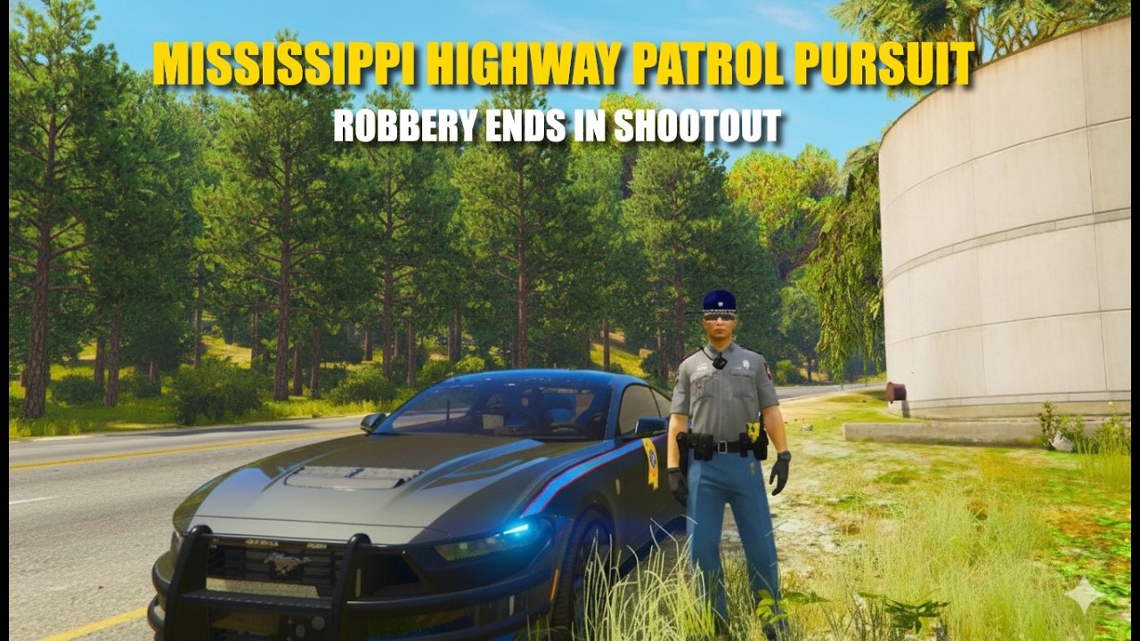 GTA V LSPDFR | Mississippi Highway Patrol He Thought He Could Outrun a 5.0... High-Speed Pursuit!