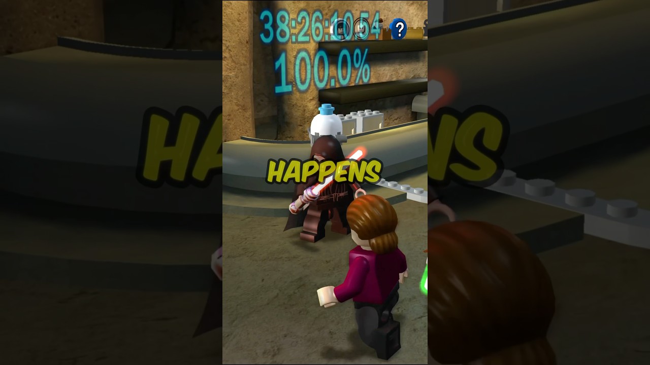Что произойдёт, если пройти Lego Star Wars: The Complete Saga на 100%? #legostarwars #видеоигры