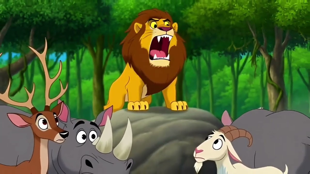 Ek Ghoshna… Aur Poora Jungle Khaali! 😨🦁 | Moral Story