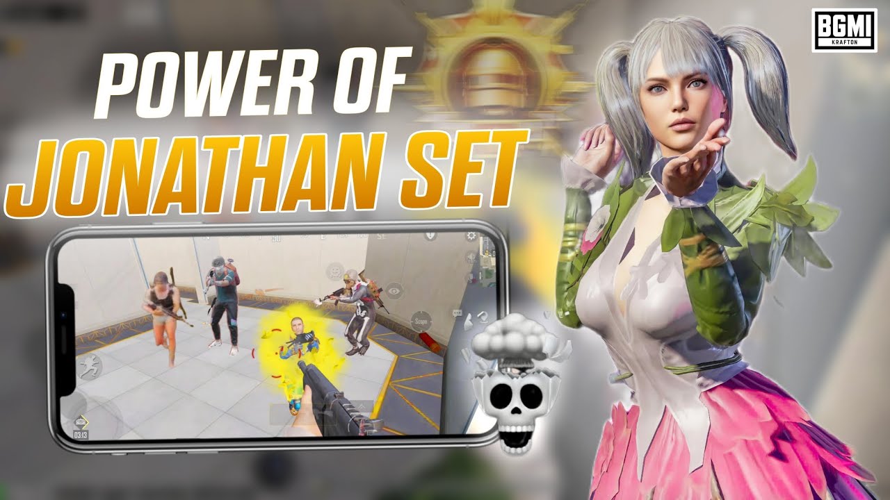 After wearing the JONATHAN set | i destroyed whole event BGMI 3.7 gameplay