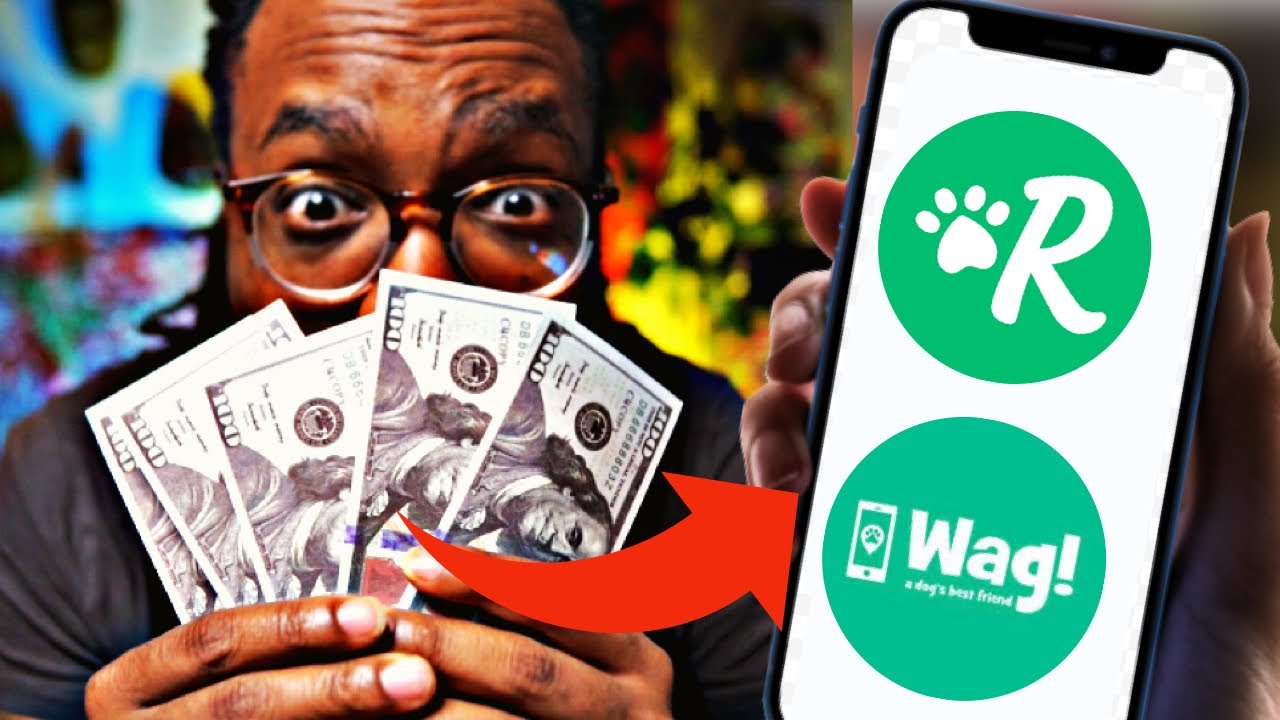How To EARN $5000 A MONTH Dog Walking - The ROVER & WAG App