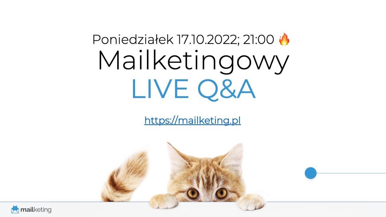 E-Mail Marketing bez ściemy: LIVE Q&A