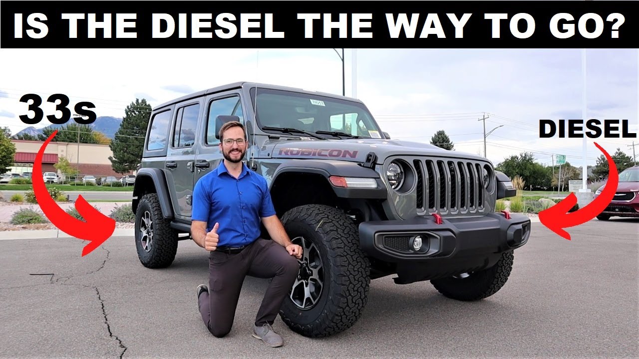 Jeep Wrangler Rubicon Eco-Diesel 2023 года: хороший ли это двигатель?
