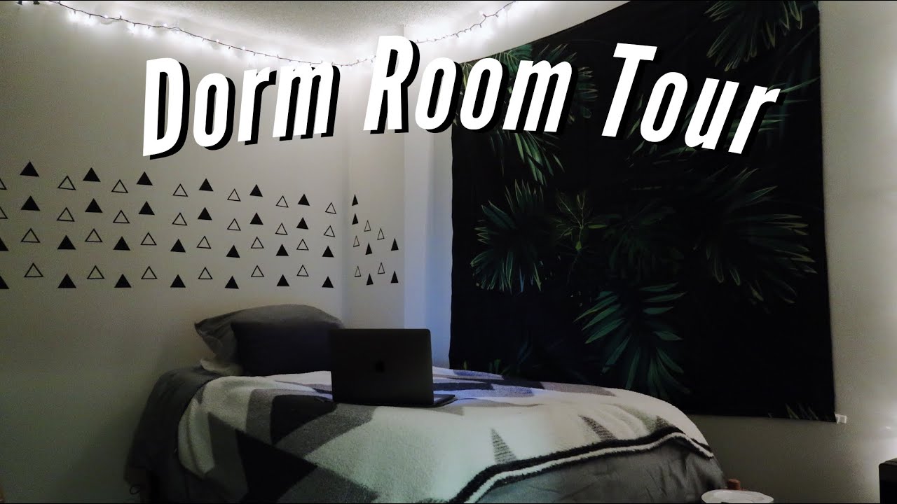 COLLEGE DORM ROOM TOUR 2018