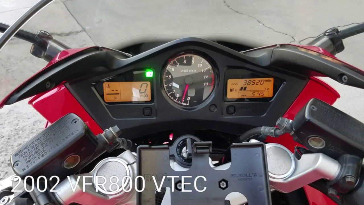 5th vs 6th Generation VFR800 w/ Staintune Exhausts