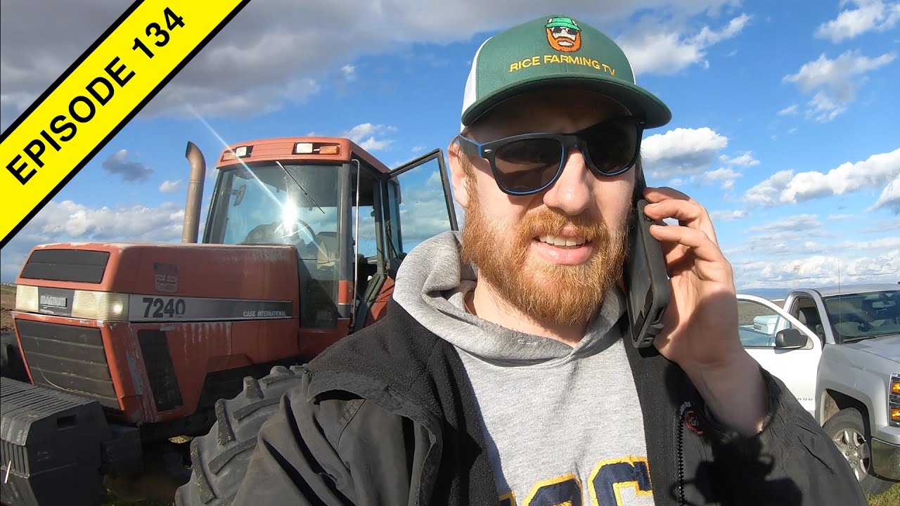Moving Metal and Planting Rice in this Tractor Video! | Day 4