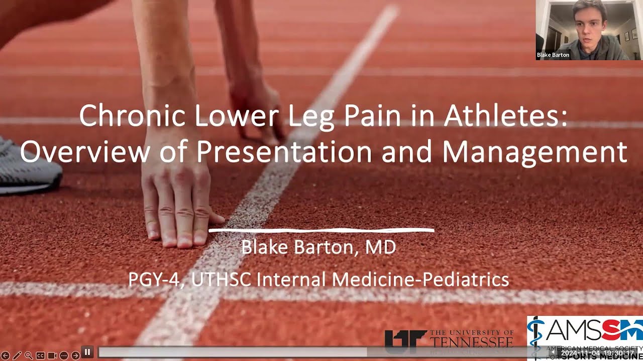 Chronic Lower Leg Pain in Athletes & the Evaluation of Groin Pain | AMSSM Journal Club