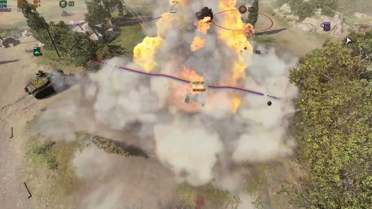 Company of Heroes 3  the strongest explosion in the game V1 rocket