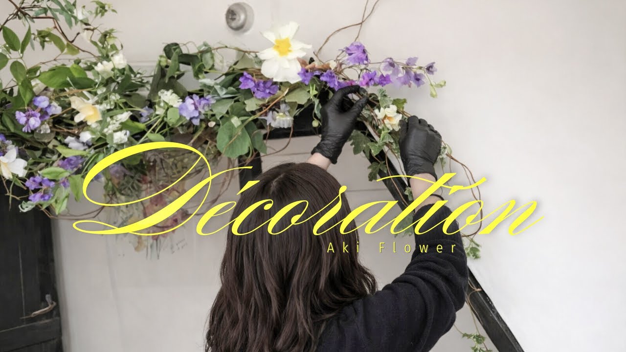 レストランで花を飾る日｜装花レッスンVlog