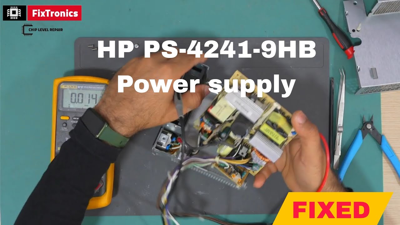 HP PS 4241 9HB PSU Repair #powersupply #repairing