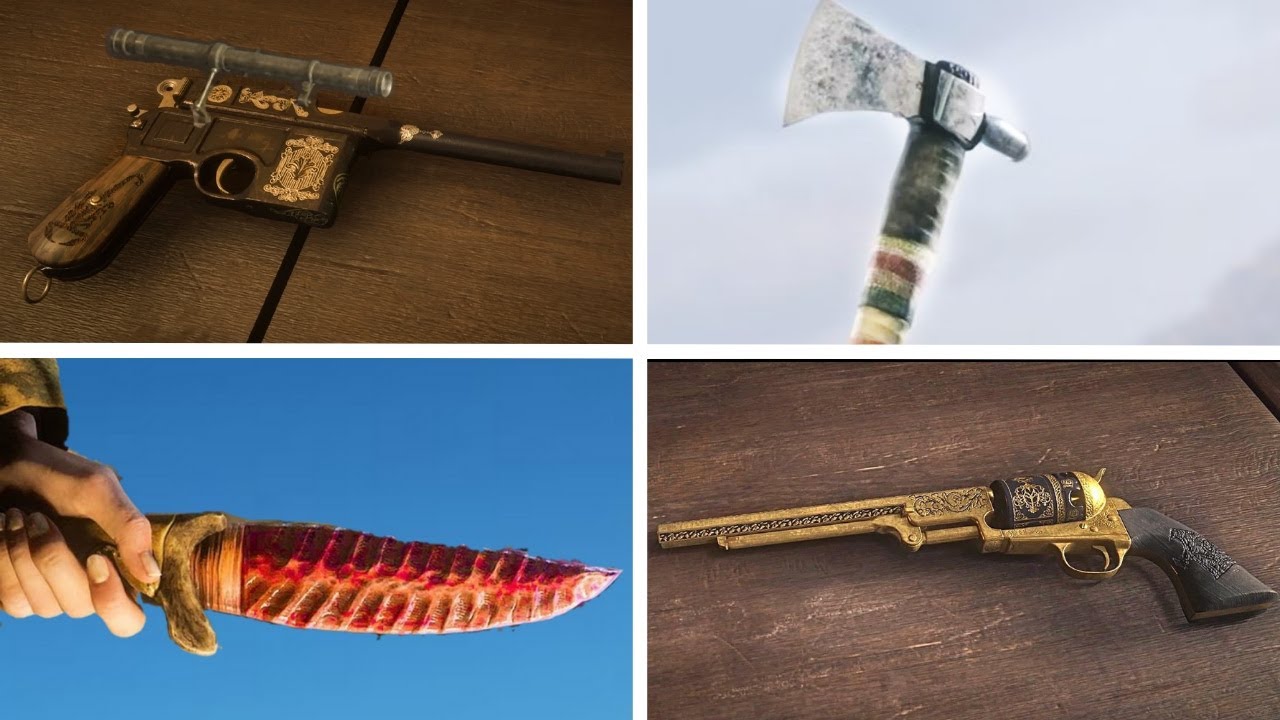 10 More HIDDEN Weapon Locations in Red Dead Redemption 2