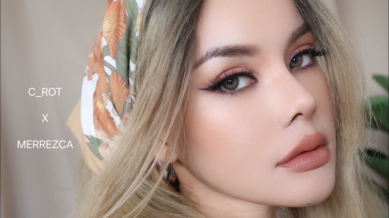C_ROT || Brown makeup tutorials แต่งหน้าสายฝอโทนน้ำตาล ด้วยเครื่องสำอางจาก Merrez’ca ✨