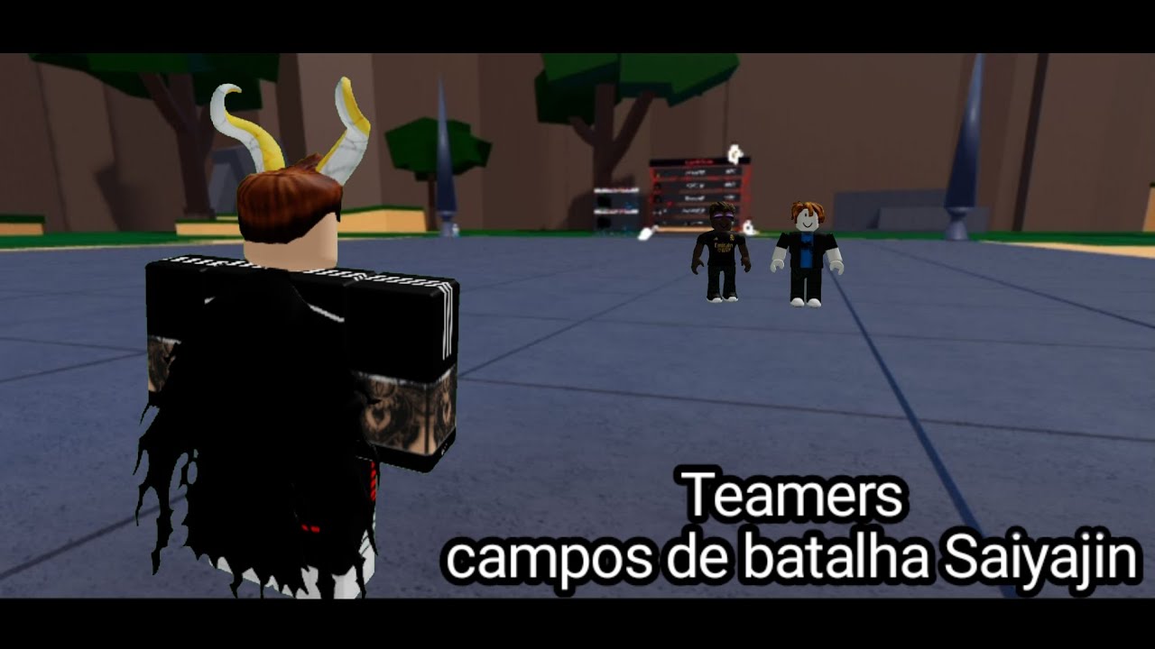 Teamers campos de batalha Saiyajin