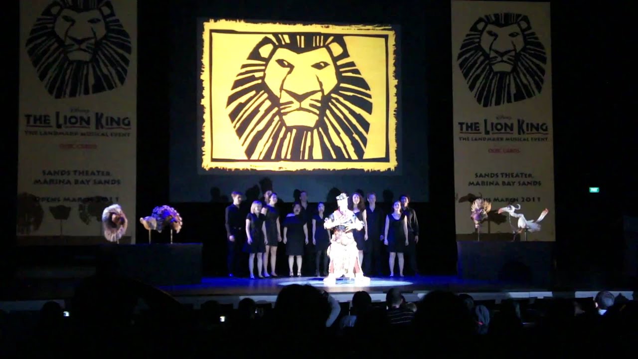 The Lion King, Singapore - Circle of Life | SUPERADRIANME.com