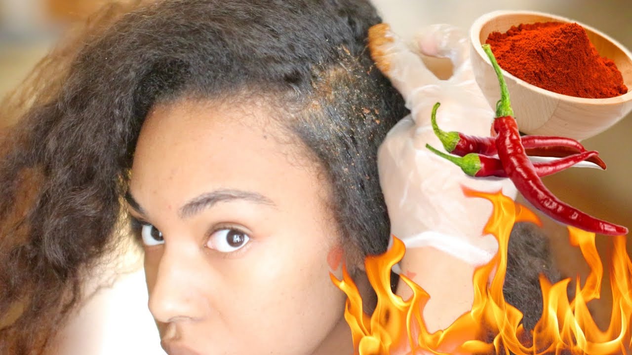 How to GROW HAIR fast! Cayenne Pepper for Rapid Hair Growth! Natural Hair