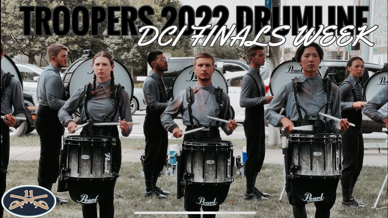 Troopers 2022 Drumline | In The Lot  - DCI Finals Week
