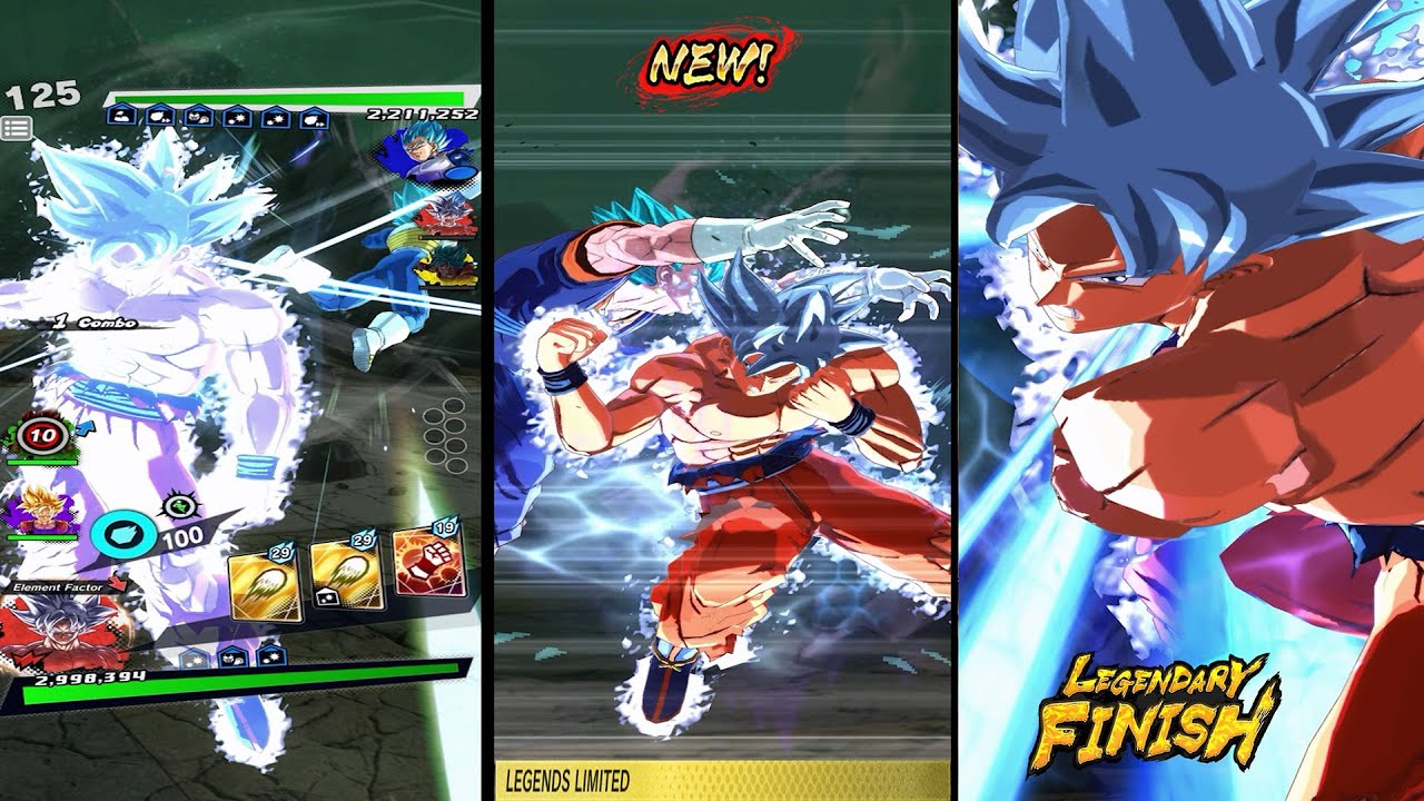 Освоенный Ultra Instinct Goku. ПОЛНЫЙ ГЕЙМПЛЕЙ И ВИДЕО СРАЖЕНИЙ PVP | DB LEGENDS