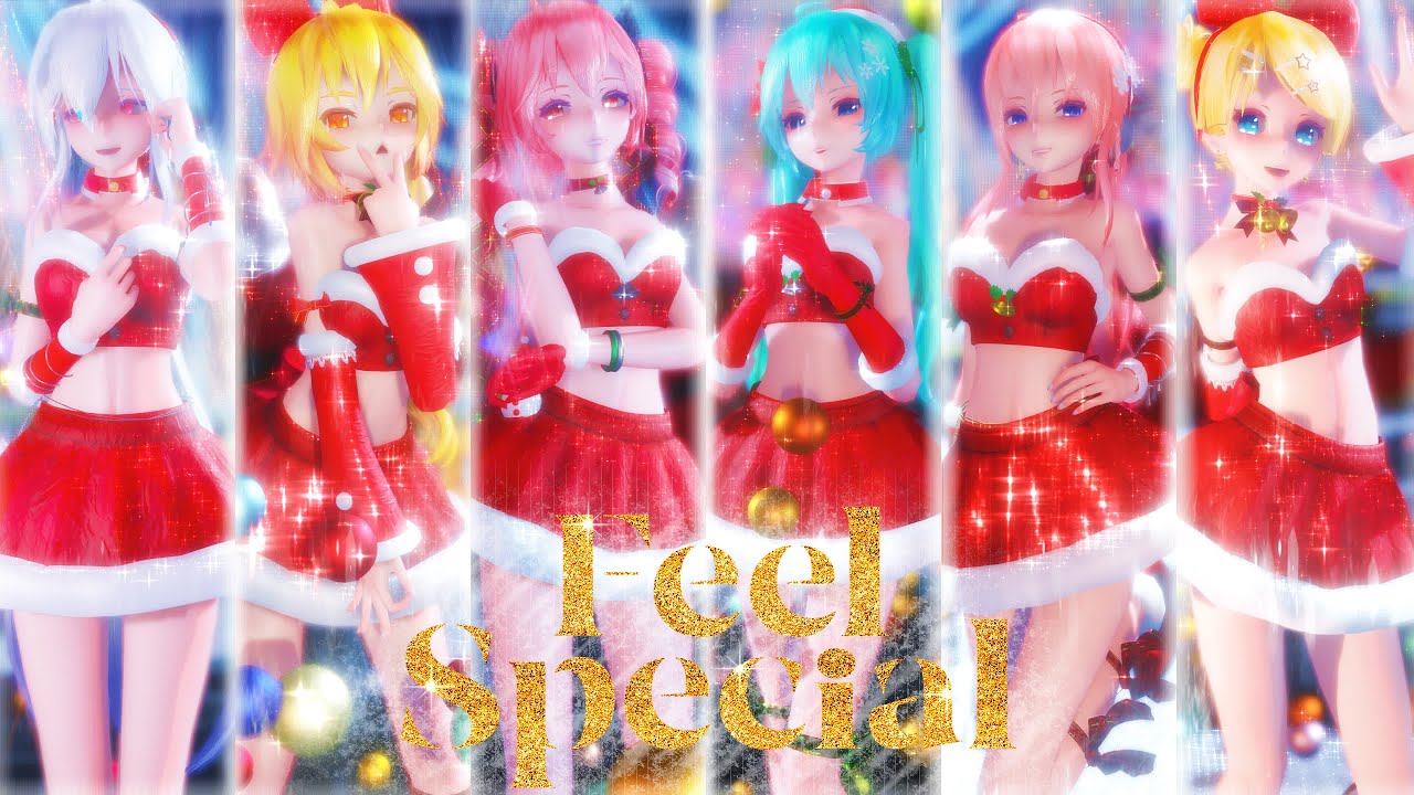 [MMD] TWICE - Feel Special [Christmas ver.2]