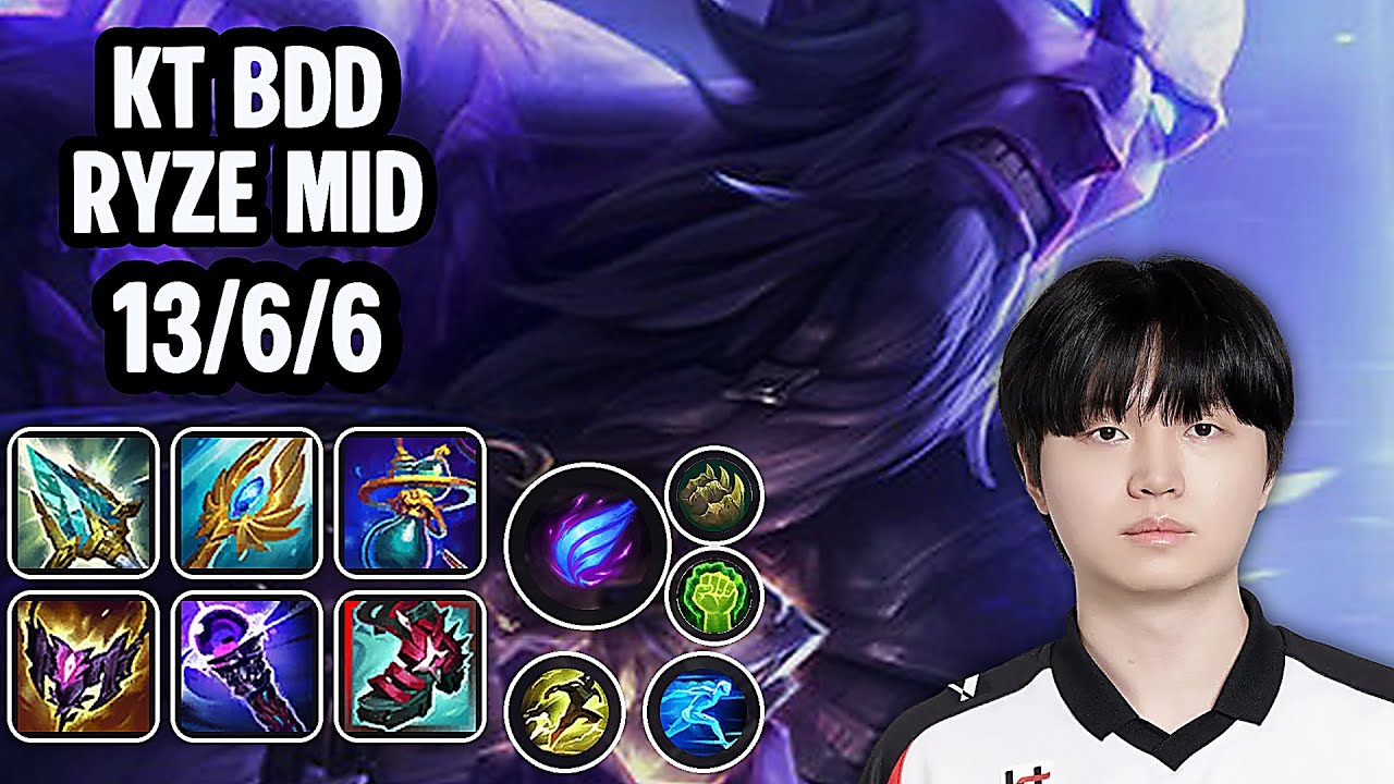 KT Bdd Ryze Mid SoloQ Replay 20260310