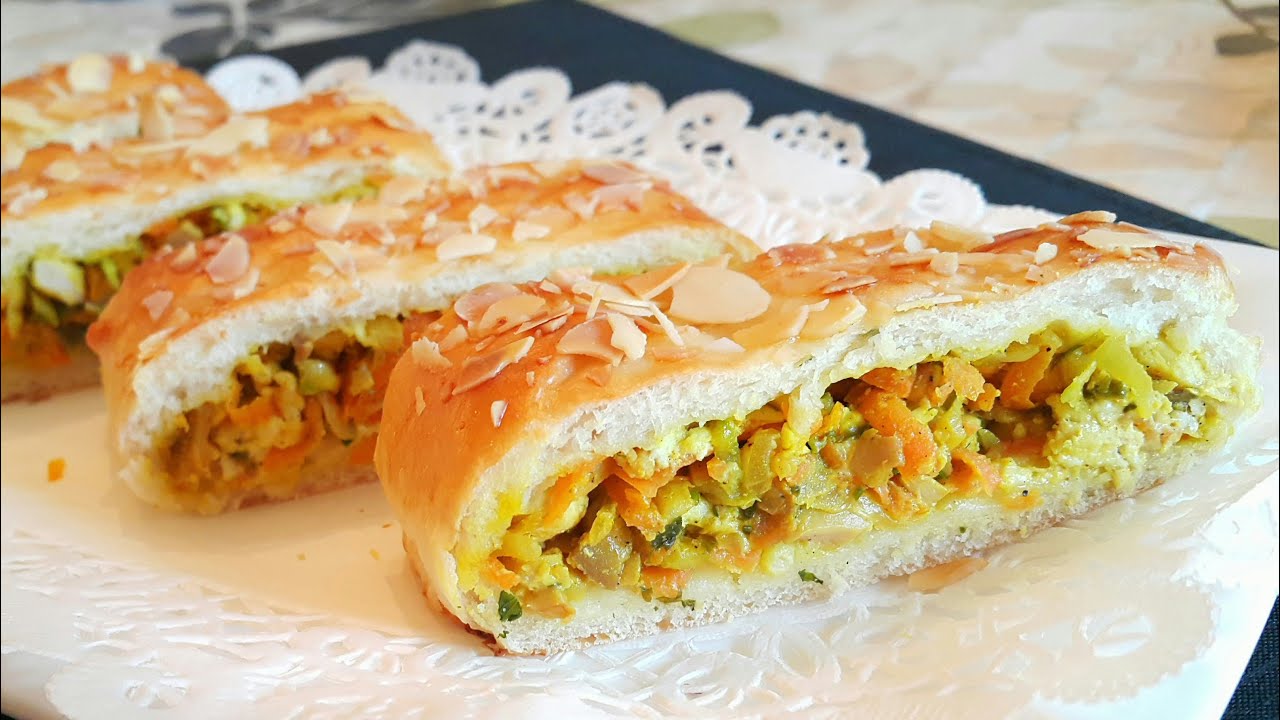 معجنات بالدجاج والخضار
