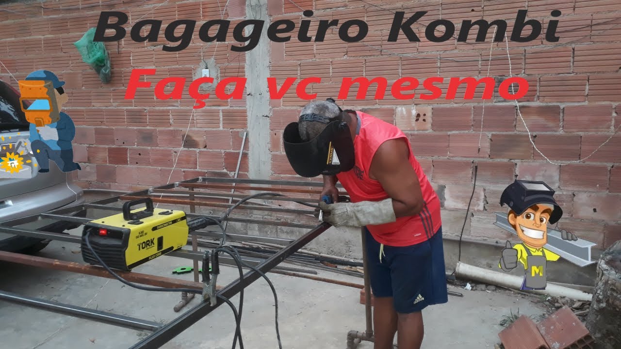 Como fazer o bagageiro da sua kombi, faça vc mesmo