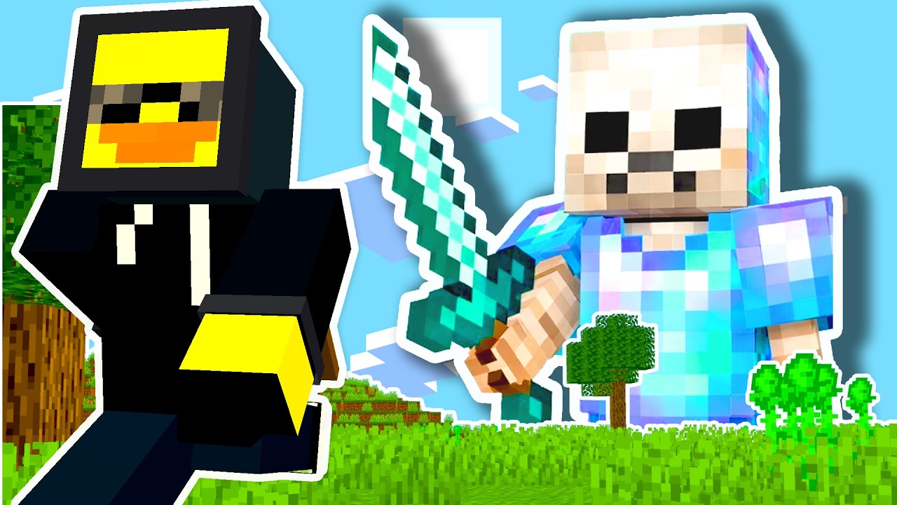 Minecraft MANHUNT But The Hunter Is AI!