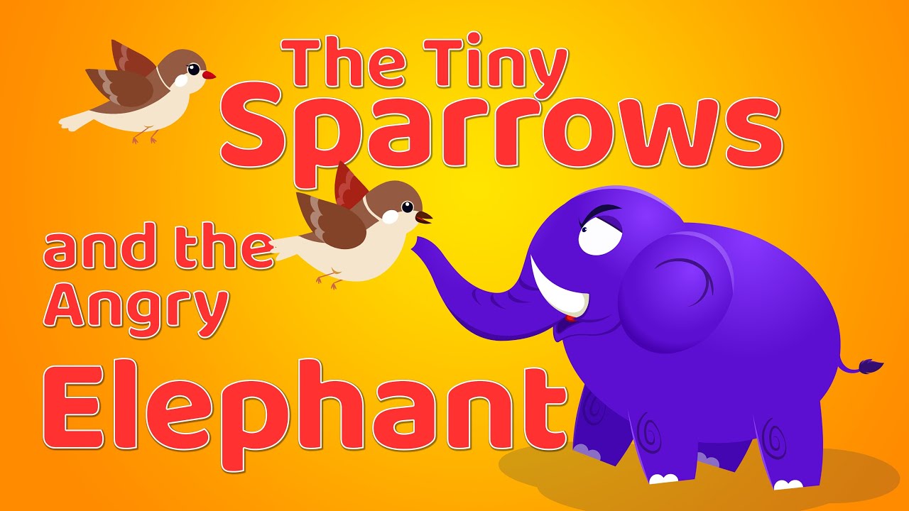 Sparrows And Elephant | Kilkariyan | English Stories | Bedtime Children Stories | Moral Stories