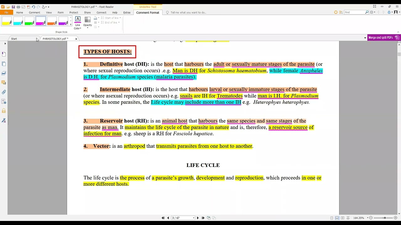 1- Parasitology for students المقدمة