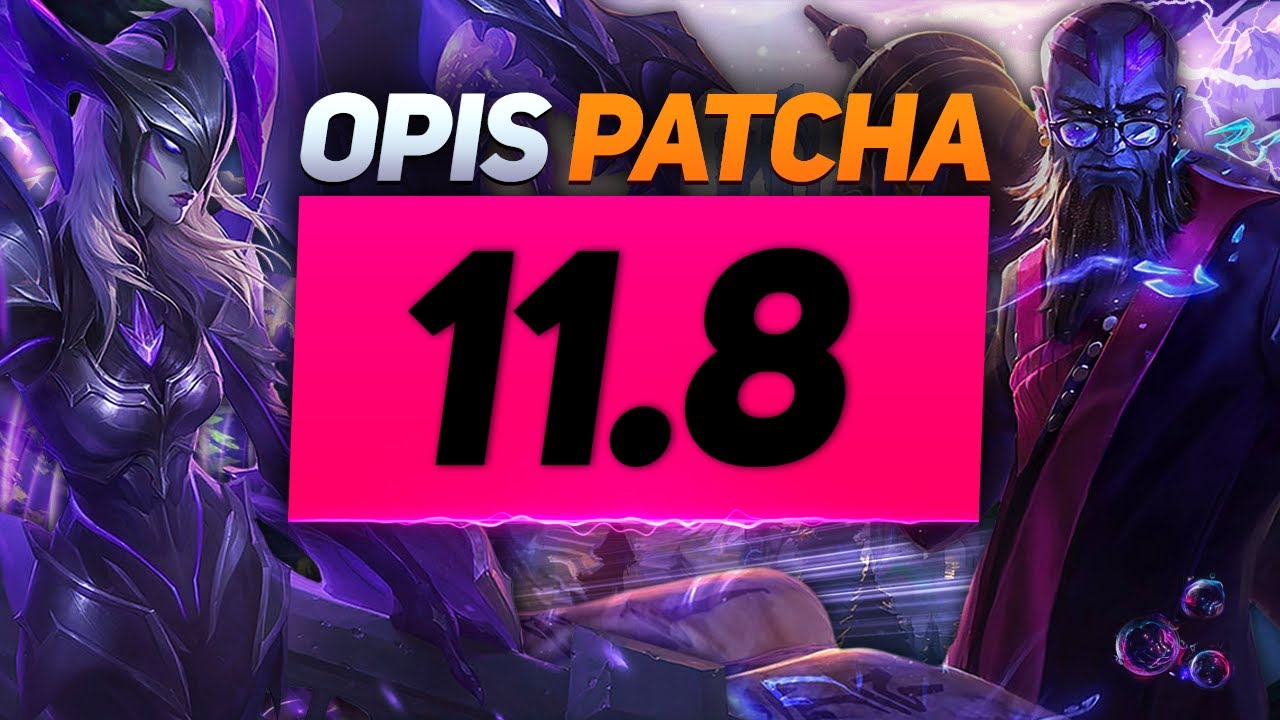OGROMNE ZMIANY: OPIS AKTUALIZACJI 11.8  - League of Legends