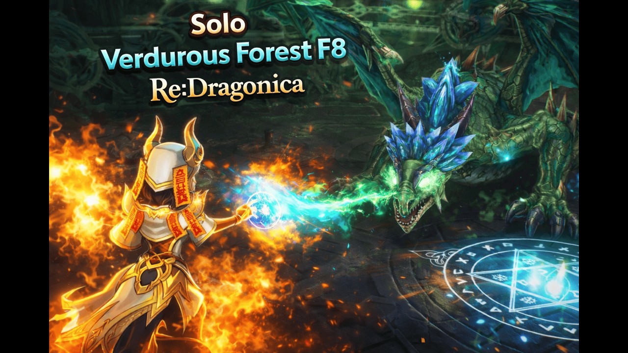 Redragonica - Sorcerer Solo F8 Verdurous Forest