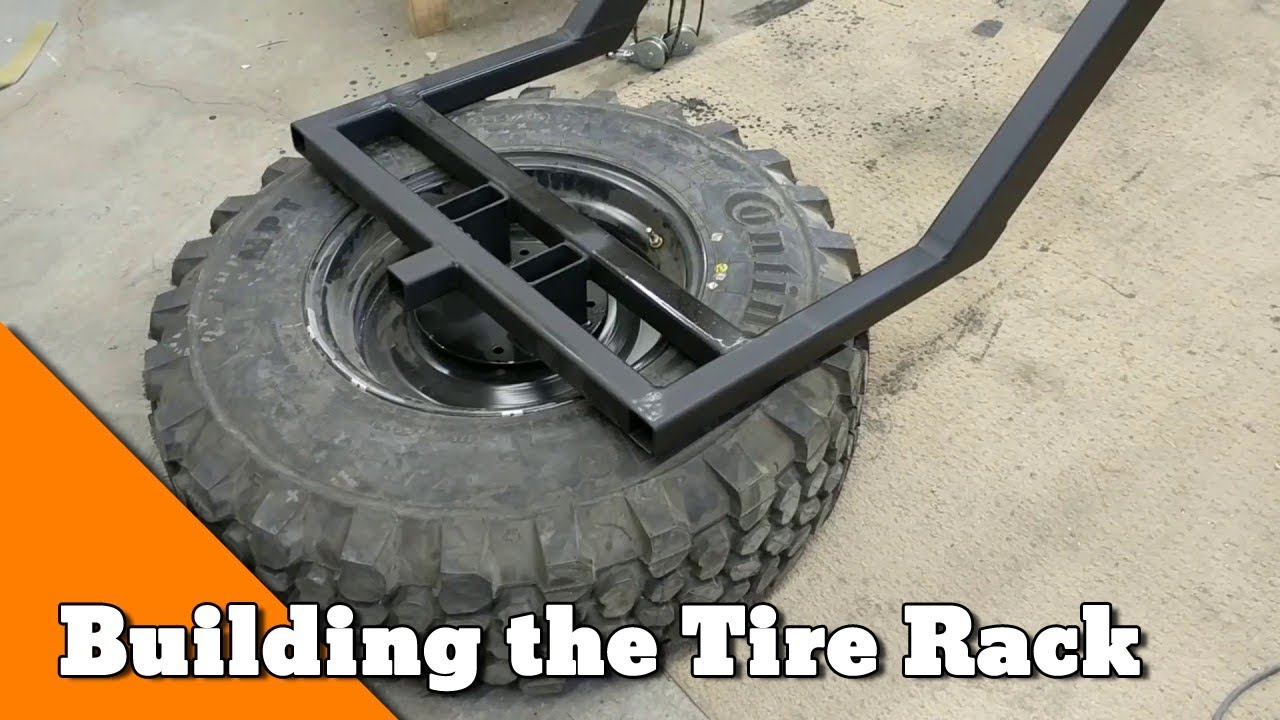 Building a Tire Carrier and Drive Line Repairs - How to Build an Overlander