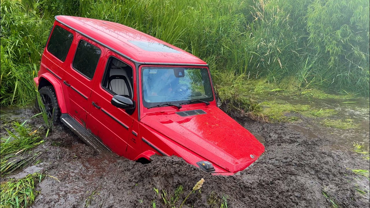 G-Wagon против бездонной воронки