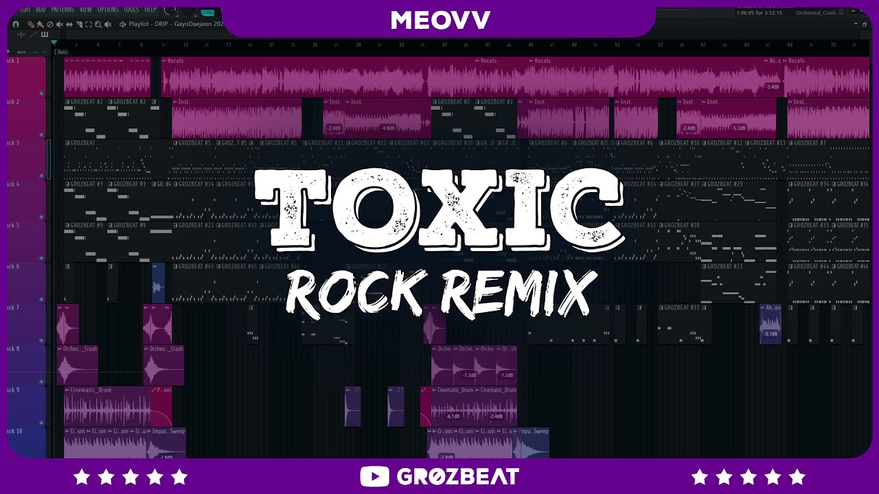 MEOVV - TOXIC // ROCK REMiX