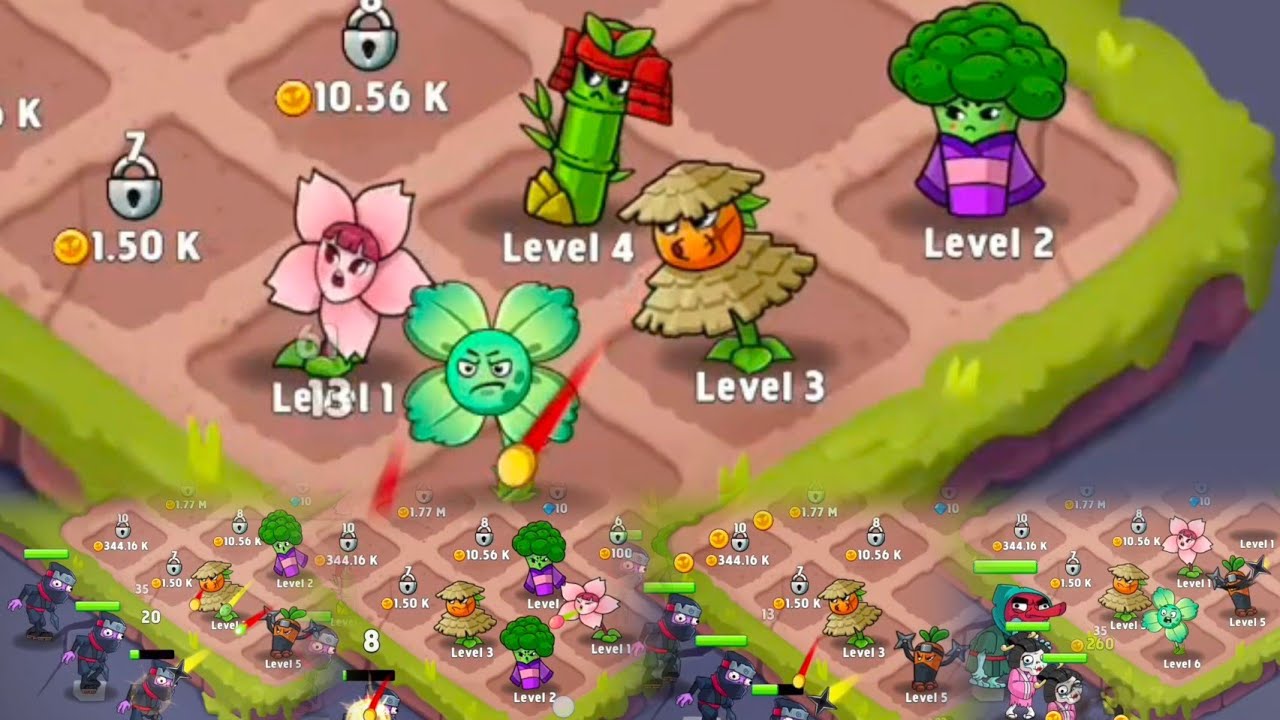 Plant Vs Zombie Merge plant 