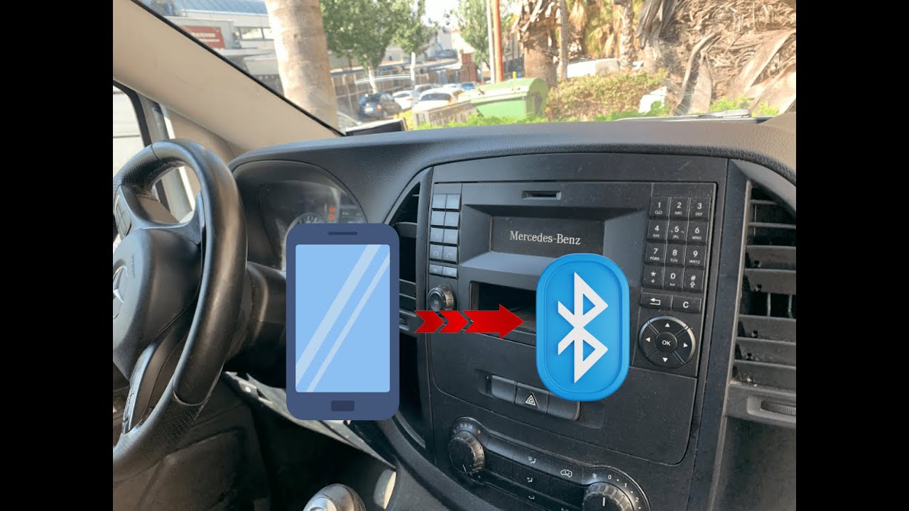 Aprende como conectar tu dispositivo con la Mercedes-Benz Vito | Low-Cost Renting