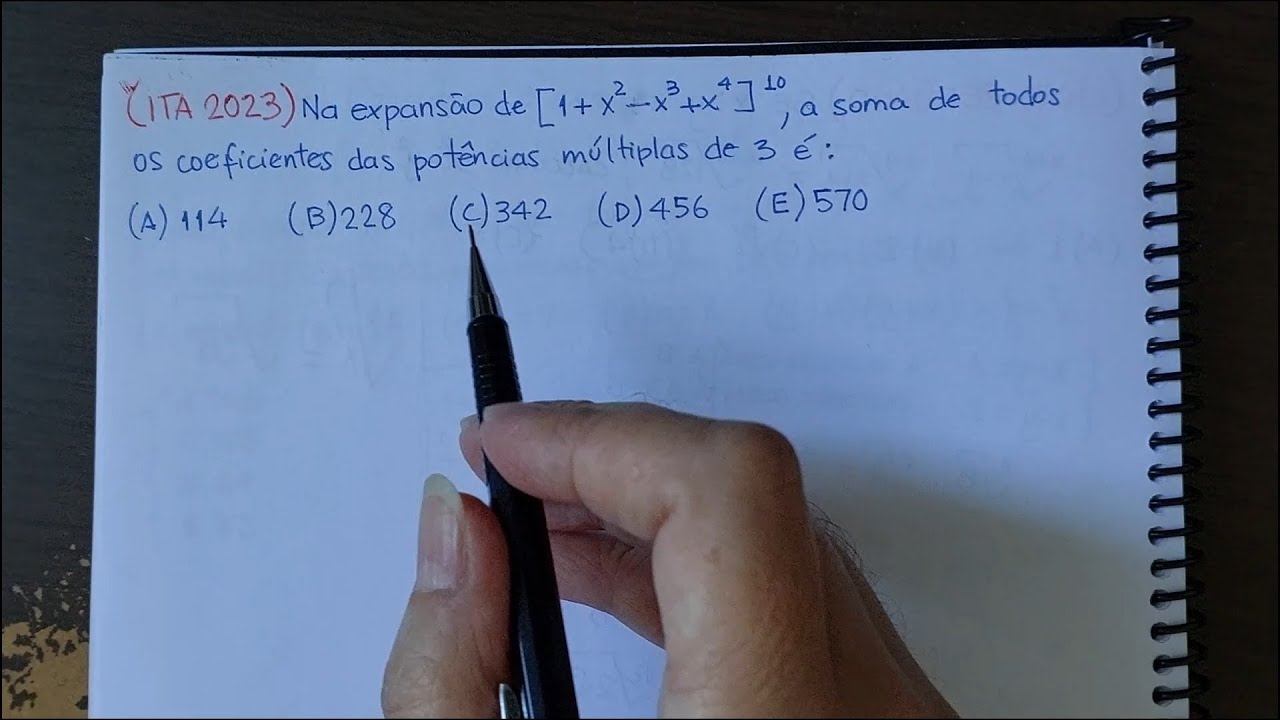 ITA 2023 - Questão de Álgebra