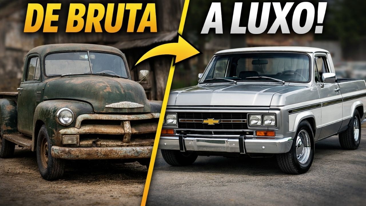 🟢CHEVROLET C-10: A PICAPE BRUTA QUE VIROU LUXO NO BRASIL
