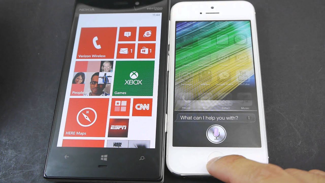 Nokia Lumia 928 vs Apple iPhone 5