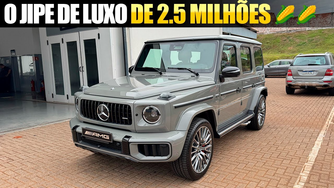 CHEGOU UMA MERCEDES G63 AMG EM CAMPO GRANDE!!